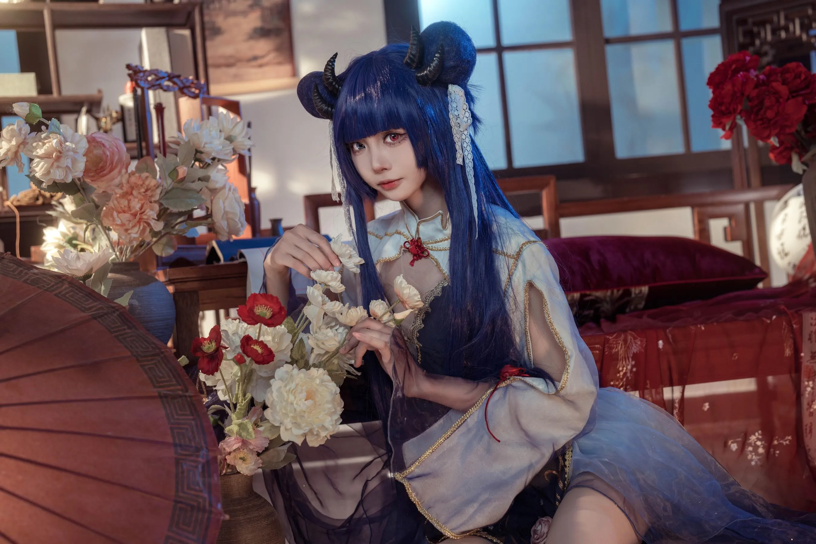 艾西Aiwest – NO.06 伊吹新年旗袍 [35P]插图6